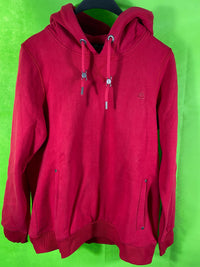 B-WARE DREIMASTER DAMEN KAPUZENPULLOVER Gr. XL Farbe Dunkelrot