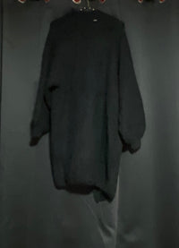 B-WARE DREIMASTER VINTAGE DAMEN STRICKJACKE Gr.XS/S Farbe Schwarz