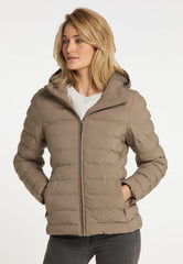 B-WARE USHA BLUE LABEL DAMEN ÜBERGANGSJACKE Gr.XL FARBE SCHLAMM