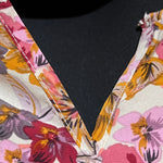 B-WARE usha Damen Bluse Gr. M Farbe WOLLWEISS MEHRFARBIG