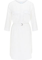 B-WARE USHA BLUE LABEL DAMEN KLEID Gr.S Farbe Weiss