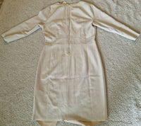 B-WARE USHA FESTIVAL DAMEN KLEID Gr.S Farbe SAND