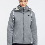 Musterware/Einzelstück …SCHMUDDELWEDDA DAMEN JACKE GR.S FARBE GRAU MELANGE