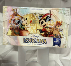 Disney Lorcana Mythen 24 Booster Display Box - Deutsch - NEU & OVP