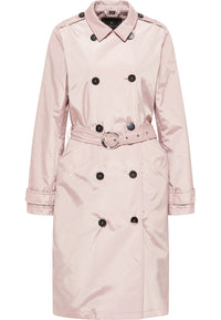 B-WARE DREIMASTER KLASSIK DAMEN TRENCHCOAT Gr.L Farbe Rosa