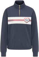 B-WARE MYMO DAMEN SWEATSHIRT Gr.L FARBE DUNKELBLAU