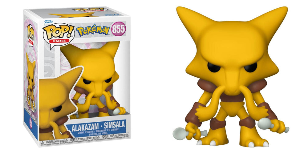 Pokémon - POP - Pokemon - Alakazam/Simsala  - Funko Pop! 855