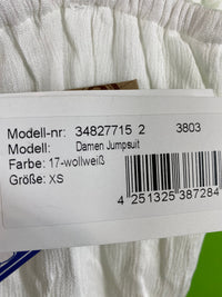 B-WARE DREIMASTER DAMEN JUMPSUIT Gr. XS Farbe Wollweiss