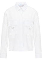 B-WARE USHA BLUE LABEL DAMEN BLUSE Gr.M Farbe Weiss