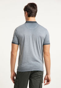 B-WARE PETROL INDUSTRIES HERREN POLOSHIRT GR.L FARBE WOLF GREY
