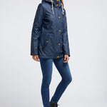 B-WARE SCHMUDDELWEDDA DAMEN ANORAK GR.S FARBE MARINE