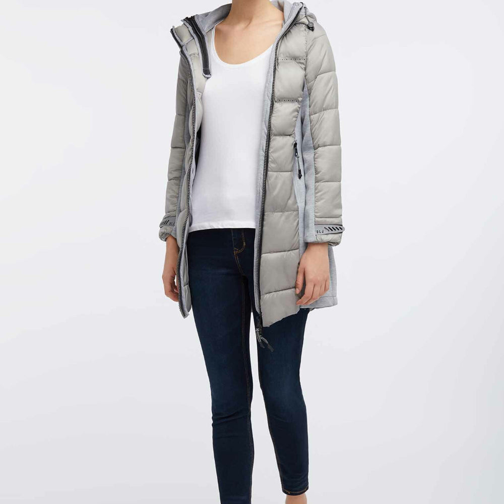 B-WARE DRY LAUNDRY DAMEN PARKA Gr. XL Farbe Aschegrau