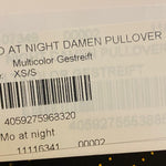 B-WARE MYMO AT NIGHT DAMEN PULLOVER Gr. XS/S Farbe MULTICOLOR GESTREIFT
