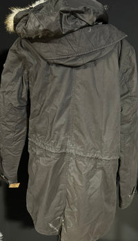 B-WARE DREIMASTER JUNGS PARKA GR.M FARBE ESPRESSO