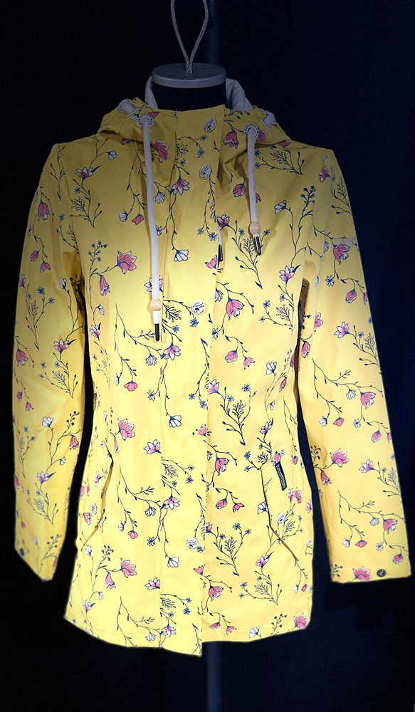 B-WARE SCHMUDDELWEDDA DAMEN REGENSJACKE GR.S FARBE GELB