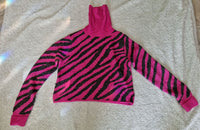 B-WARE FAINA DAMEN PULLOVER Gr. S/M Farbe Pink