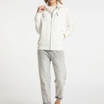 B-WARE DREIMASTER VINTAGE DAMEN SWEATJACKE GR.M FARBE NATURWEISS