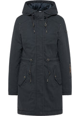 B-WARE DreiMaster Vintage Damen Winterparka Gr. M Farbe Graphit Marine