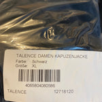 B-WARE TALENCE DAMEN KAPUZENJACKE Gr. XL Farbe Schwarz
