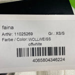 B-WARE FAINA DAMEN STRICKJACKE Gr. XS/S Farbe Wollweiss