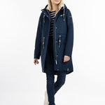 B-WARE SCHMUDDELWEDDA DAMEN PARKA Gr.XXL FARBE MARINE