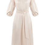 B-WARE DREIMASTER KLASSIK DAMEN KLEID Gr.L Farbe Beigerosa