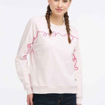 B-WARE MYMO DAMEN SWEATSHIRT GR.XL FARBE ALTROSA