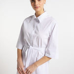 B-WARE DREIMASTER KLASSIK DAMEN KLEID GR.M FARBE WEISS