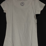 B-WARE DREIMASTER VINTAGE DAMEN T-SHIRT Gr.S Farbe Weiss