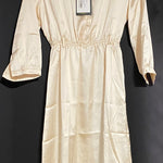 B-WARE DREIMASTER KLASSIK DAMEN SOMMERKLEID Gr. XS Farbe CHAMPAGNER