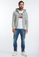 B-WARE … PETROL INDUSTRIES HERREN SWEATJACKE GR.M FARBE GRAU