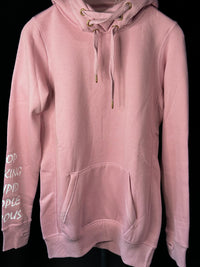 B-WARE MYMO DAMEN HOODIE GR.M FARBE SORBETROT