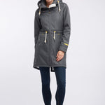 Musterware/Einzelstück... SCHMUDDELWEDDA DAMEN PARKA GR.S FARBE GRAU MELANGE