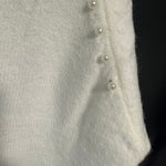 B-WARE FAINA DAMEN STRICKKLEID GR.XL/XXL FARBE WEISS