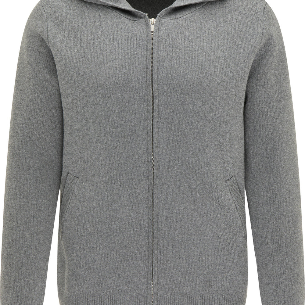 B-WARE MO ESSENTIALS HERREN PULLOVER / JACKE GR.XL FARBE DUNKELGRAU MELANGE