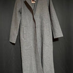 B-WARE DREIMASTER VINTAGE DAMEN MANTEL Gr.S Farbe Grau Melange