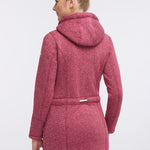 B-WARE SCHMUDDELWEDDA Mantel mit Teddyfutter GR.S FARBE BEERE MELANGE