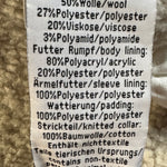 Musterware/Einzelstück DREIMASTER MÄDELS KURZMANTEL GR.S FARBE GRAU MELANGE