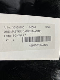 B-WARE DREIMASTER DAMEN MANTEL Gr. L Farbe Schwarz