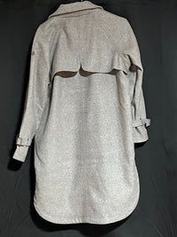 B-WARE DreiMaster Vintage Damen Übergangsmantel Gr. S Farbe Grau Melange