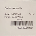 B-WARE DREIMASTER MARITIM DAMEN JERSEYKLEID Gr.M Farbe Weiss