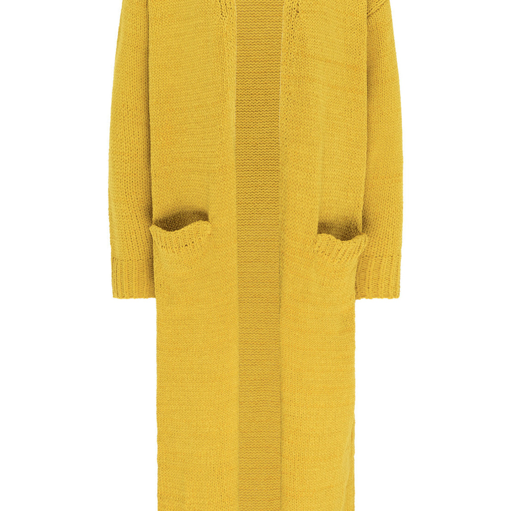 B-WARE MYMO ROCKS DAMEN PULLOVER Gr. XS/S Farbe Curry