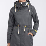 Musterware/Einzelstück... SCHMUDDELWEDDA DAMEN PARKA GR.S FARBE GRAU MELANGE