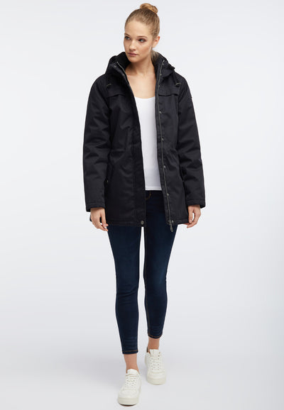 B-WARE DREIMASTER DAMEN ANORAK Gr. L Farbe Schwarz