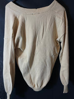 B-WARE FAINA DAMEN STRICKPULLOVER GR.XL/XXL FARBE BEIGE