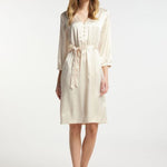 B-WARE DREIMASTER KLASSIK DAMEN SOMMERKLEID GR.M FARBE CHAMPAGNER