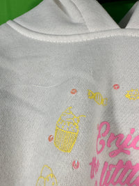 B-WARE MYMO KIDS MÄDCHEN KAPUZENPULLOVER Gr. 152/ 12y Farbe Wollweiss