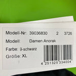 B-WARE DREIMASTER DAMEN ANORAK Gr. XL Farbe Schwarz