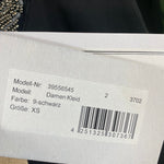 B-WARE DREIMASTER DAMEN KLEID Gr.XS Farbe Schwarz