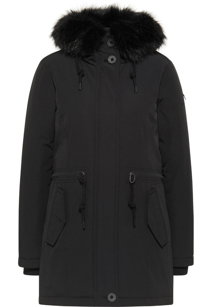 B-WARE DreiMaster Klassik Damen Winterparka Gr. L Farbe Schwarz